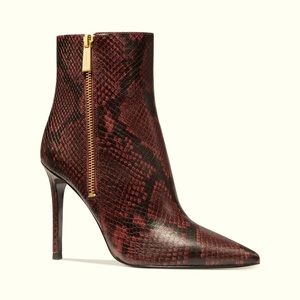 Michael Kors 🤎 Keke Leather Ankle Dress Boots